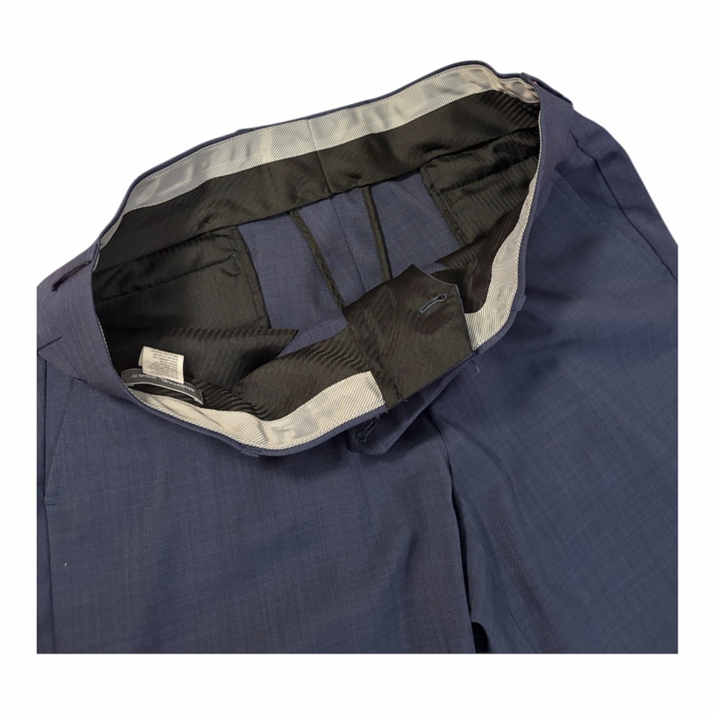 Michael Kors Men's Elegant Navy Dress Pants - Picture 9 of 16
